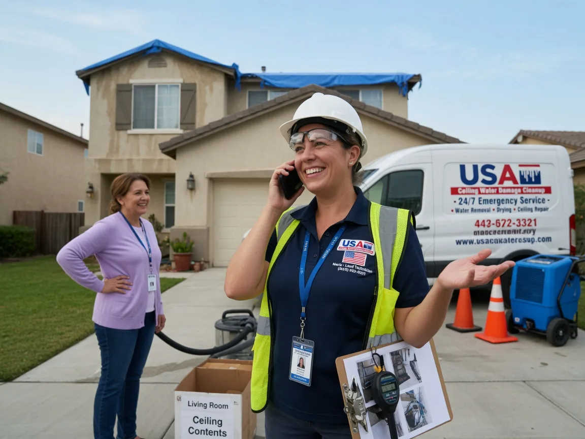Ceiling Water Damage Restoration Steinauer, NE FAQs